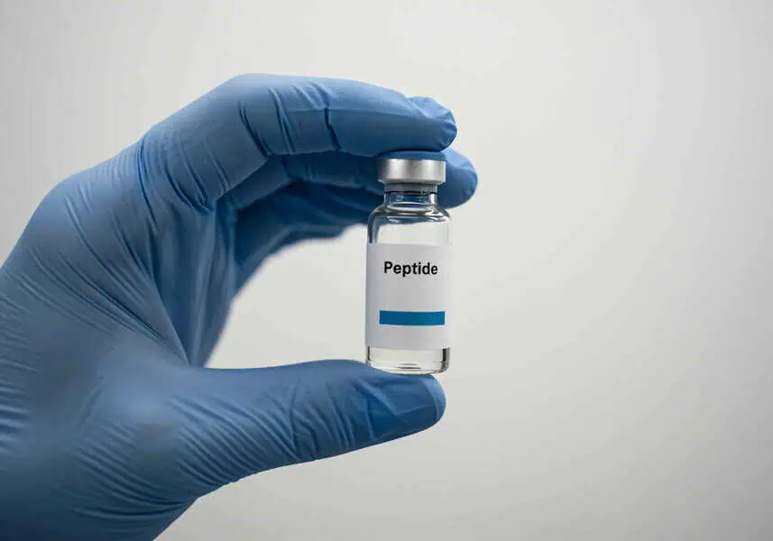 The Complete Guide to Research Peptides: (2026) Research peptides in a modern biomedical laboratory.